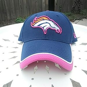 NFL Denver Broncos breast cancer awareness hat